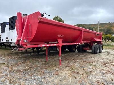 1998 CPS 35 ft T/A Quarter Frame Round Bottom Hinterkipper