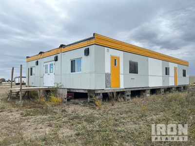 3 Unit 60 ft x 12 ft Mobile Camp