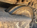 Undercarriage with Right Front Idler
