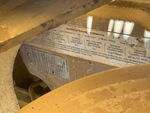 Engine with Emission Label