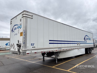 2022 Hyundai VC2530152-AJS 53 ft x 102 in T/A Van Trailer