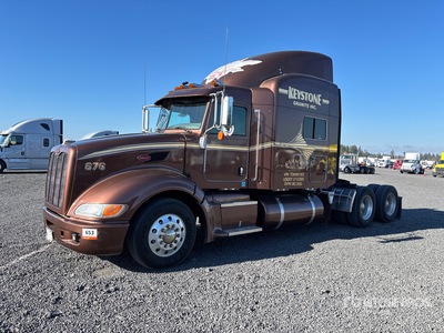 2007 Peterbilt 386 6x4 T/A Sleeper Truck Tractor