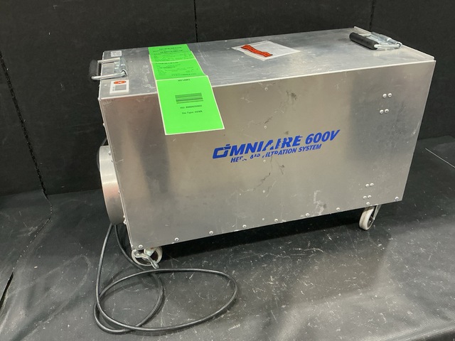 (11) Omniaire OA600V-708 HEPA Air Filtration Systems