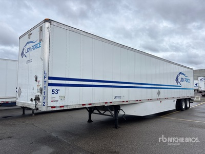 2023 Manac 92253A811 53 ft x 102 in T/A Van Trailer