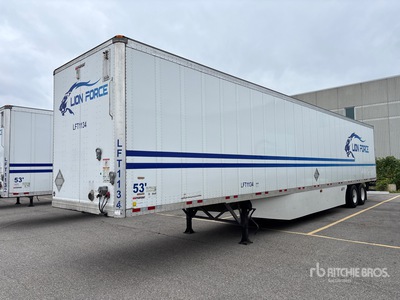 2023 Manac 92253A811 53 ft x 102 in T/A Van Trailer