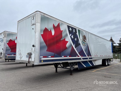 2025 Wabash 53 ft x 102 in T/A Van Trailer