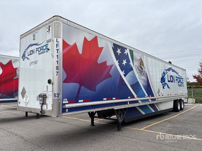 2024 Wabash 53 ft x 102 in T/A Van Trailer
