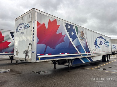 2024 Wabash 53 ft x 102 in T/A Van Trailer