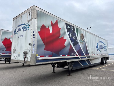 2024 Wabash 53 ft x 102 in T/A Van Trailer