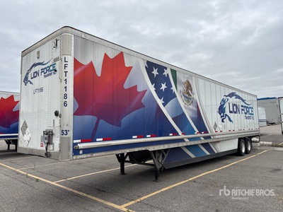 2024 Wabash 53 ft x 102 in T/A Van Trailer