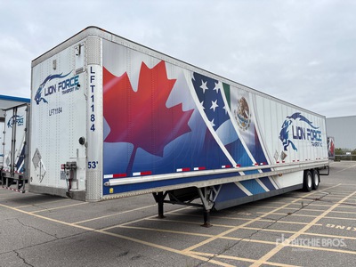 2024 Wabash 53 ft x 102 in T/A Van Trailer