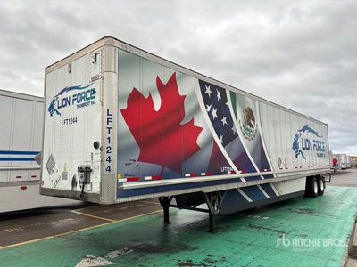 2024 Wabash 53 ft x 102 in T/A Van Trailer
