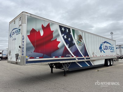 2024 Wabash 53 ft x 102 in T/A Van Trailer
