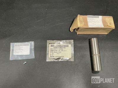 (8) Straight Shafts, (12) Plain Solid Disks & Assorted Items