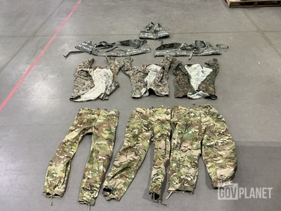 (22) Pairs of Wet Weather Trousers, (27) Marpat Blouses & Assorted Items