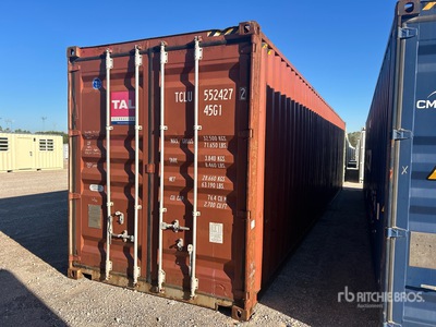 40 ft High Cube Storage Container