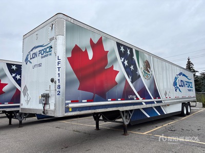 2024 Wabash 53 ft x 102 in T/A Van Trailer