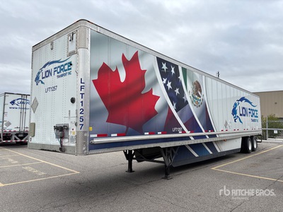 2023 Wabash 53 ft x 102 in T/A Van Trailer