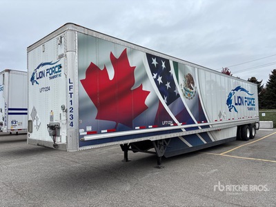 2023 Wabash 53 ft x 102 in T/A Van Trailer