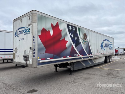 2023 Wabash 53 ft x 102 in T/A Van Trailer