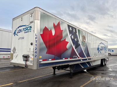 2023 Wabash 53 ft x 102 in T/A Van Trailer
