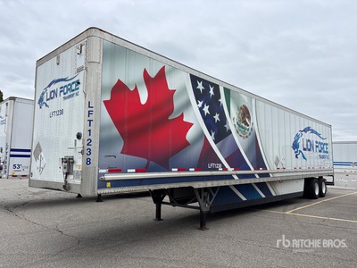 2023 Wabash 53 ft x 102 in T/A Van Trailer