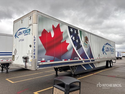 2023 Wabash 53 ft x 102 in T/A Van Trailer