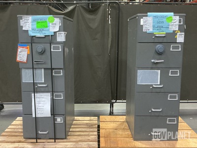 (2) Filing Cabinet Safes