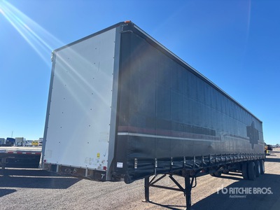 1997 Lode King PF9 53 ft Tri/A Curtain Side Trailer