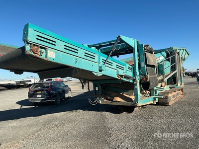 2011 Powerscreen Warrior 1800 Tracked Screen Plant