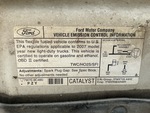 Engine with Emission Control Label