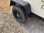 Trailer Chassis with Right Tire