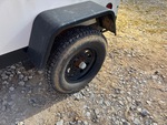Trailer Chassis with Left Tire