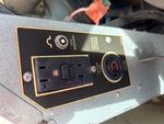Trailer Chassis with Power Receptacle Functional