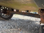 Trailer Chassis with Axle Condition