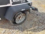 Trailer Chassis with Left Tire