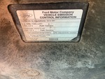 Engine with Emission Control Label