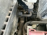 Engine with A/C Compressor