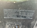 Engine with Emission Control Label