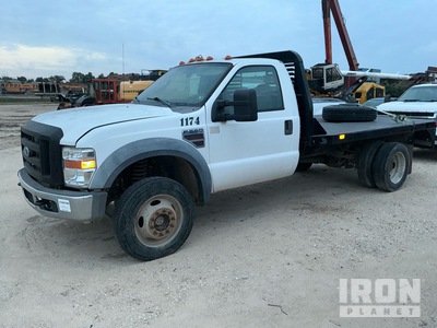 2008 Ford F-550 XL 4x4 Flatbed Truck