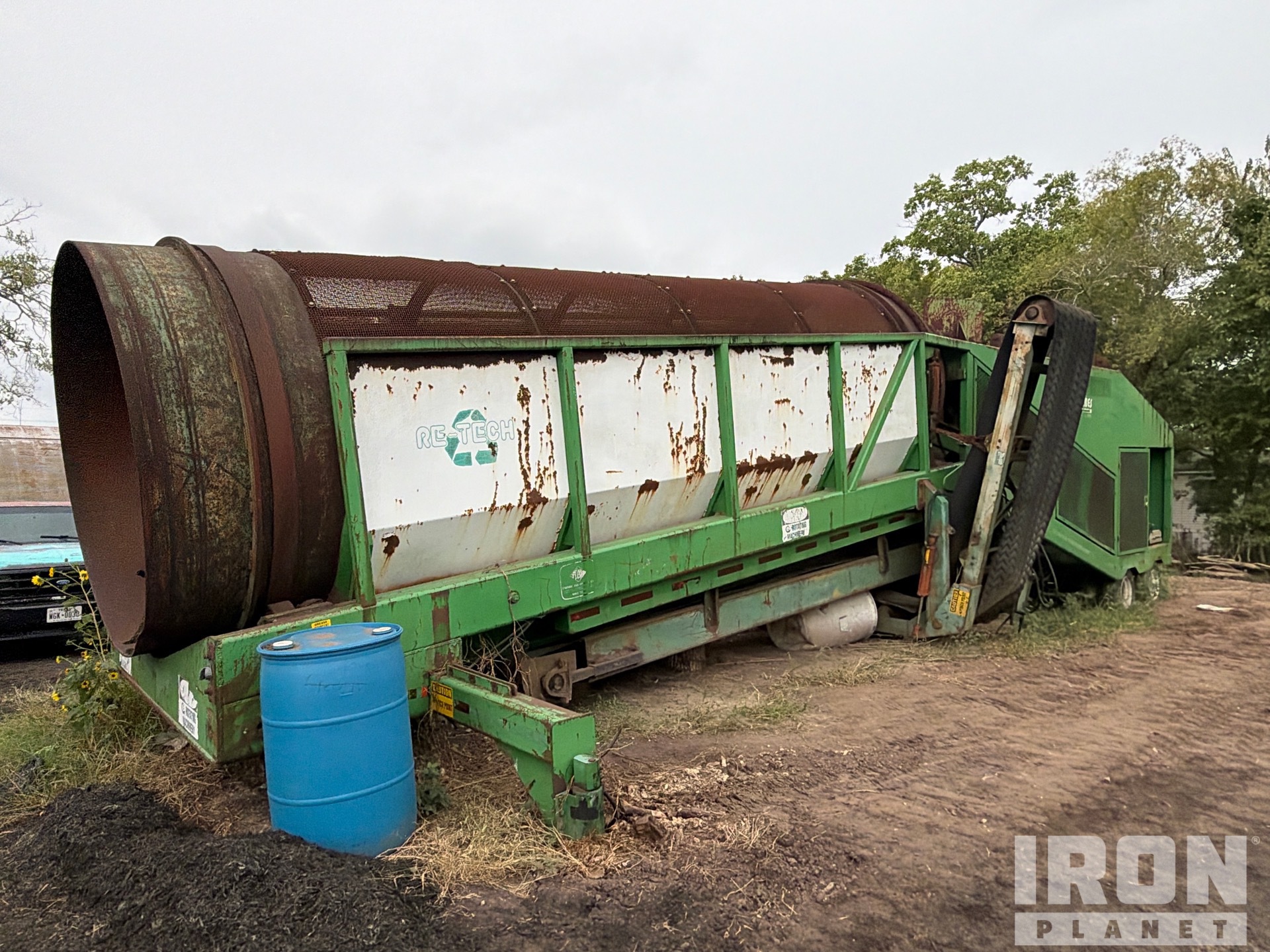 1996 Re-Tech 723A Portable Crible rotatif