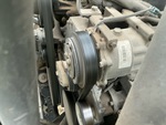 Engine with A/C Compressor