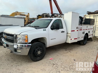 2013 Chevrolet 3500 4x4 Service Truck