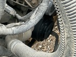 Engine with A/C Compressor