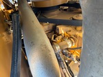 Engine with A/C Compressor