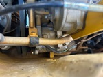 Engine with A/C Compressor