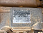Engine with Emission Label