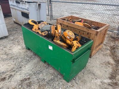Quantity of (2) Crates of Harrington 10 Ton Chainfalls