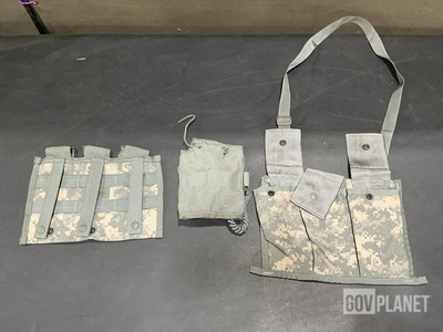(261) Three Mag Pouches, (58) IFAKs, (114) Bandoleer Pouches & Assorted Items