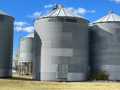 Westeel-Rostco +/- 5200 bu 8 Ring Trémie à grains